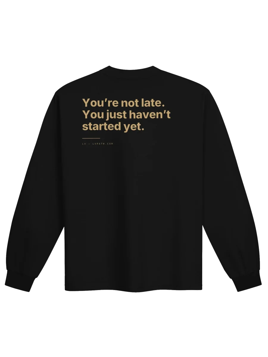 Not Late Heavyweight Long Sleeve · Photo 2
