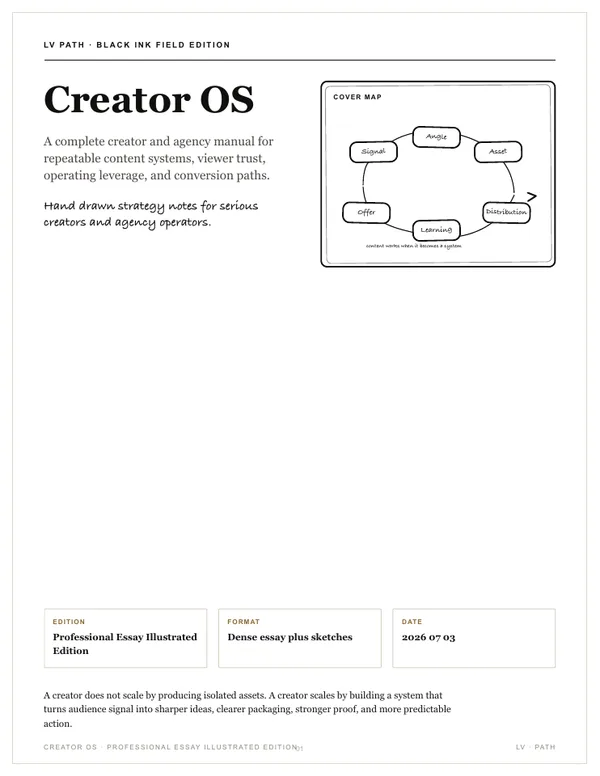 Creator OS: Professional light edition, July 2026