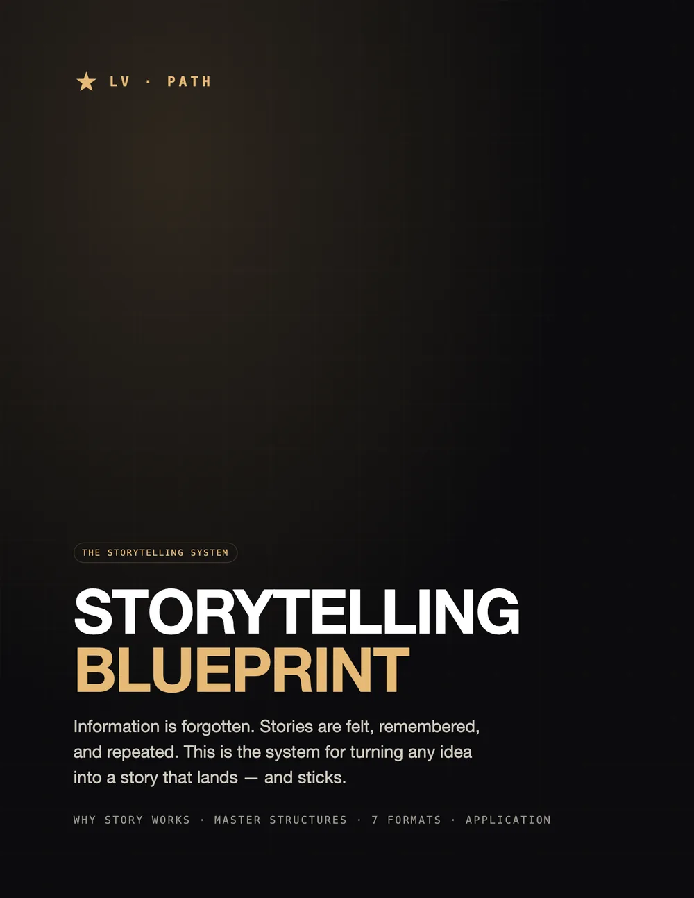 Storytelling Blueprint