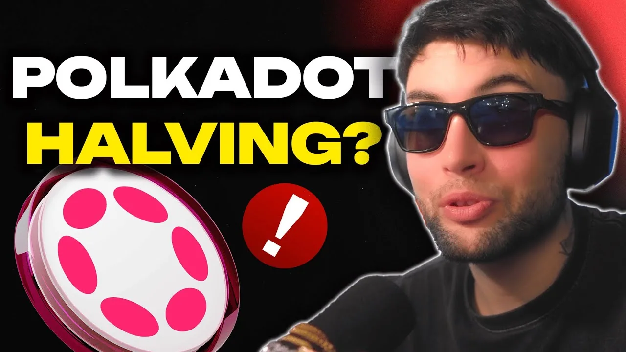 Thumbnail for a Spanish-language DaBlock video covering Polkadot in 2025.