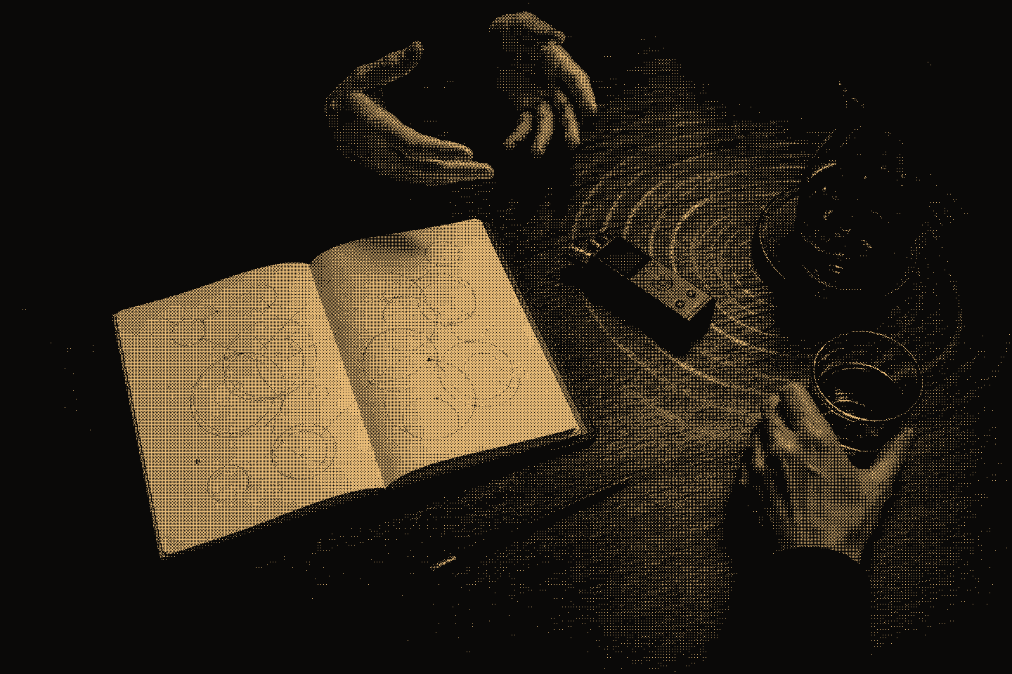 A notebook and recorder ready for a discovery conversation